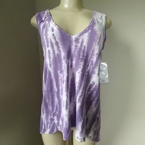 🔥CONVERSE 🔥TIE DYE HI/LOW  TANK